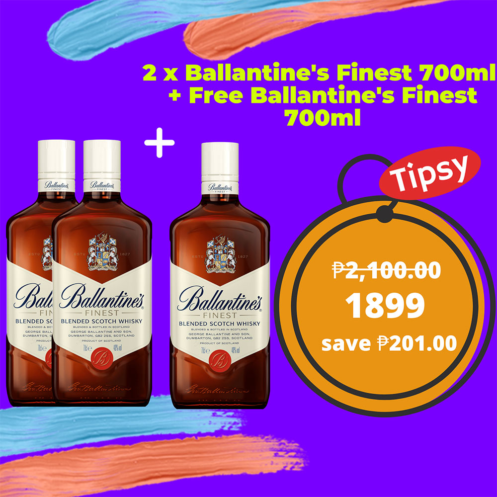 3 x Ballantines Finest 700ml