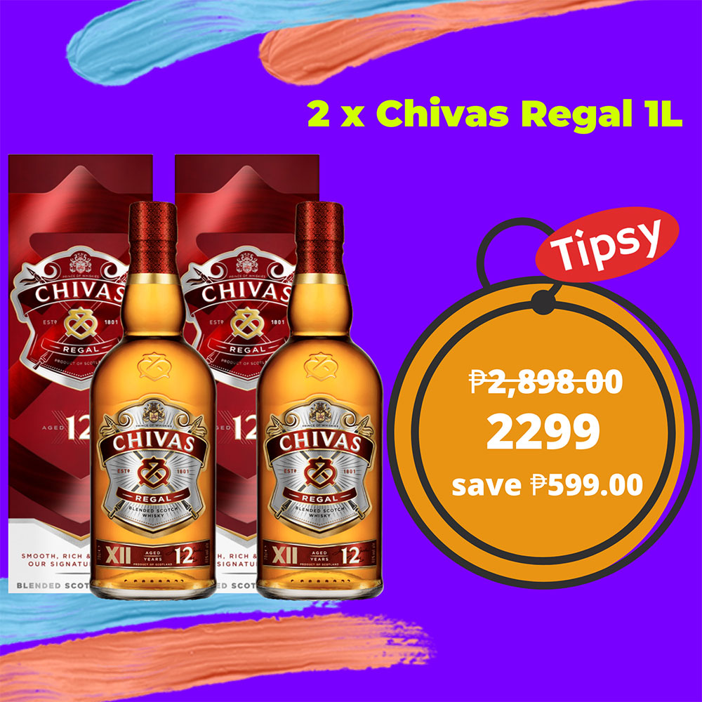 2 x Chivas Regal 1L