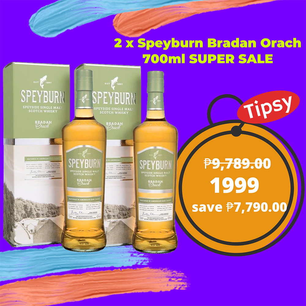 2 x Speyburn Bradan Orach 700ml SUPER SALE