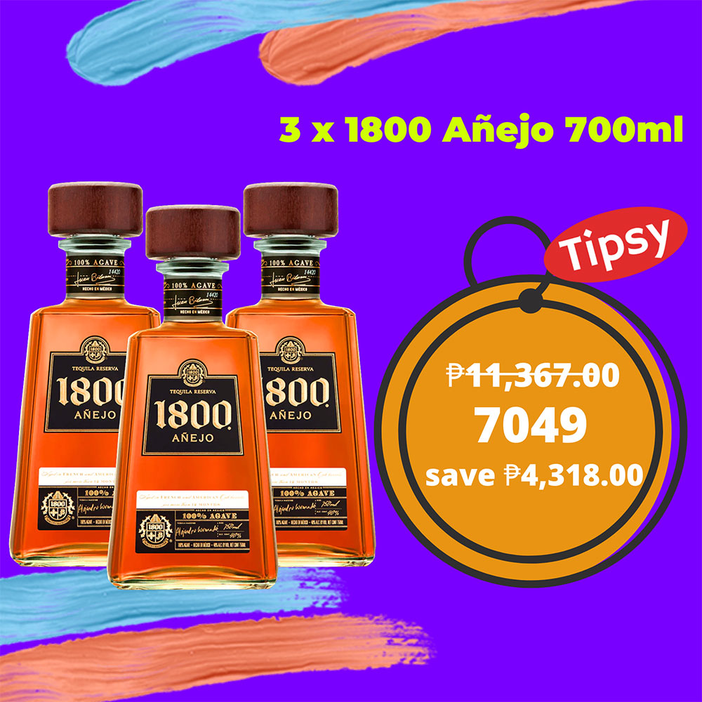 3 x 1800 Añejo 700ml