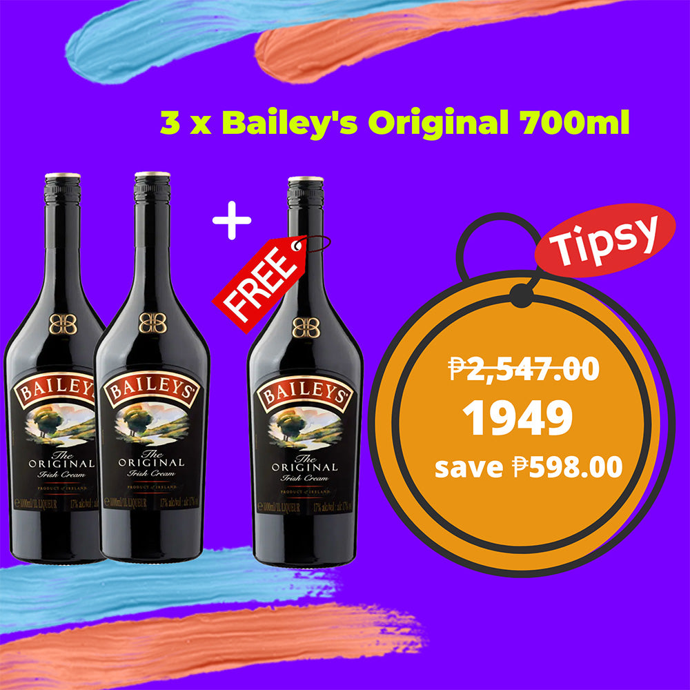 3 x Bailey's Original 700ml