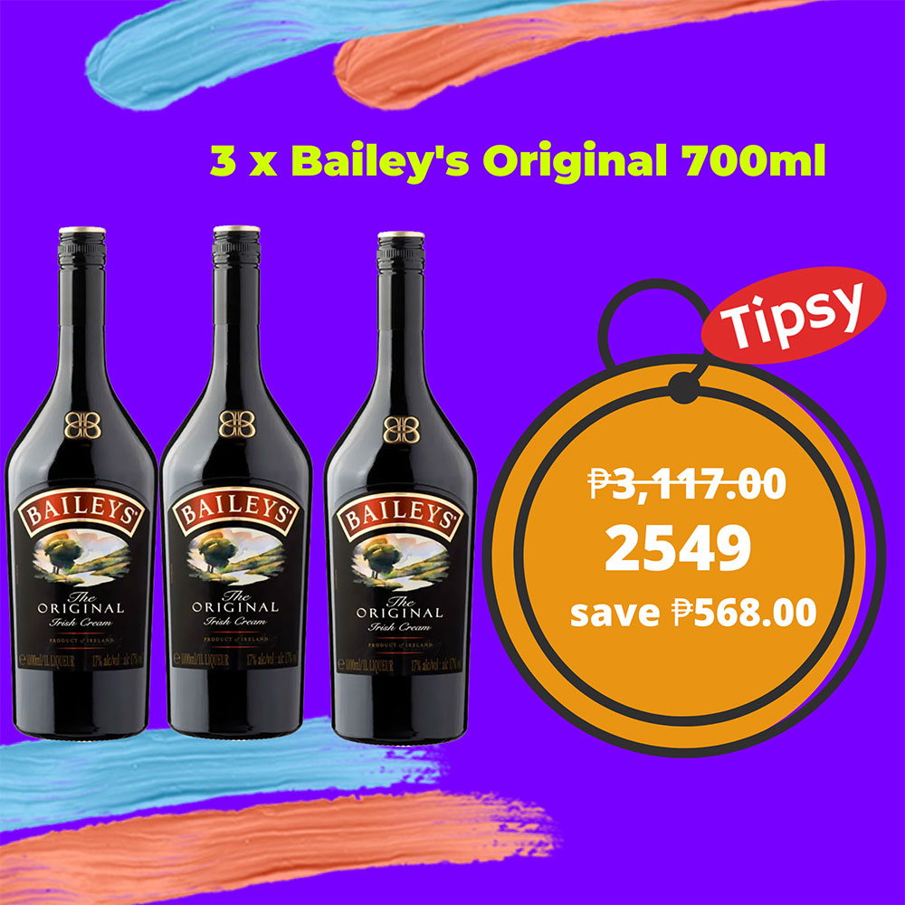 3 x Bailey's Original 700ml