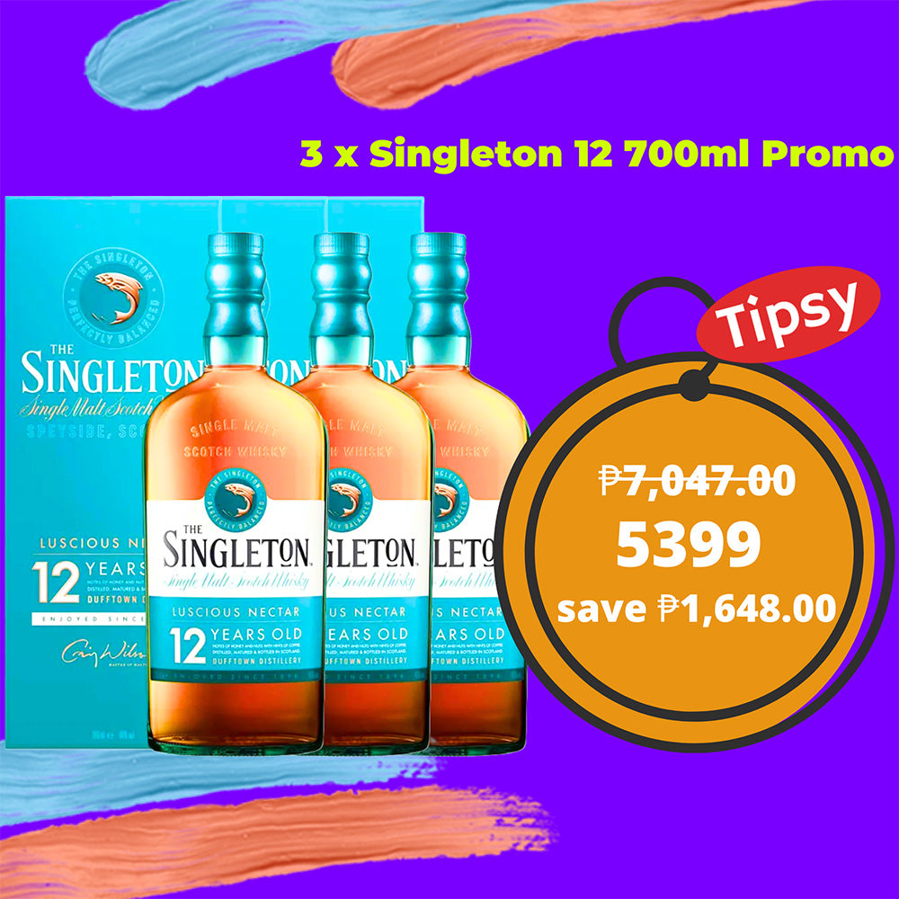 3 x Singleton 12 700ml Promo