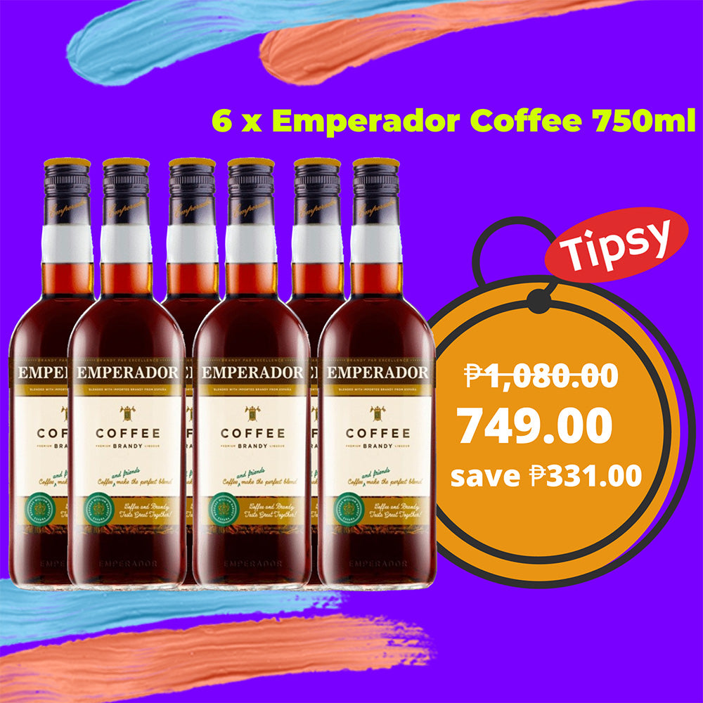 6 x Emperador Coffee 750ml