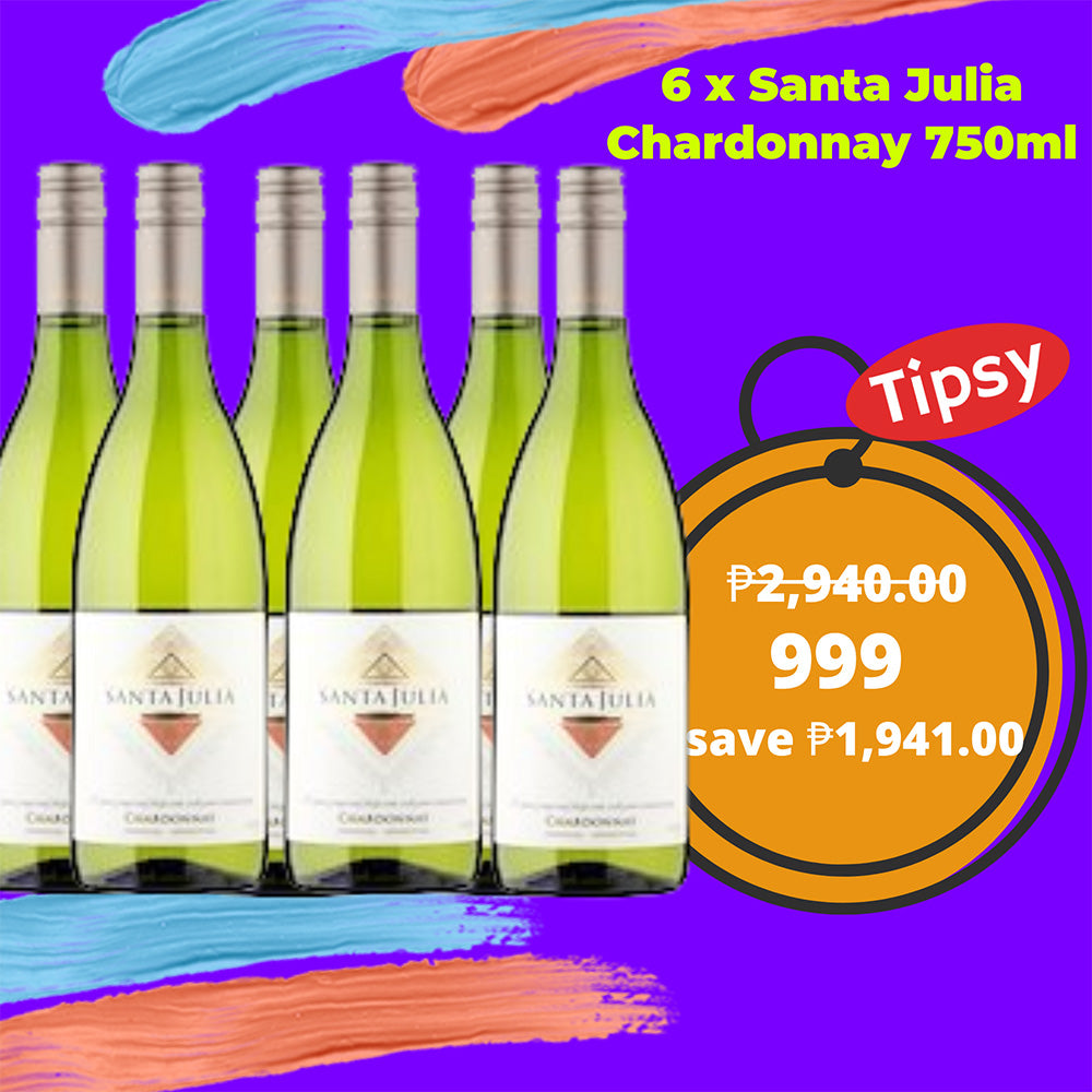 6 x Santa Julia Chardonnay 750ml