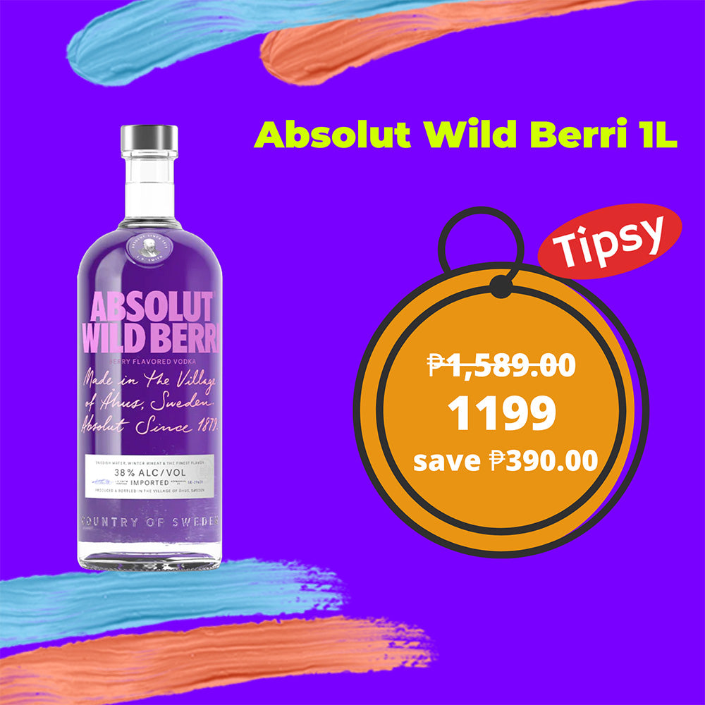 Absolut Wild Berri 1L