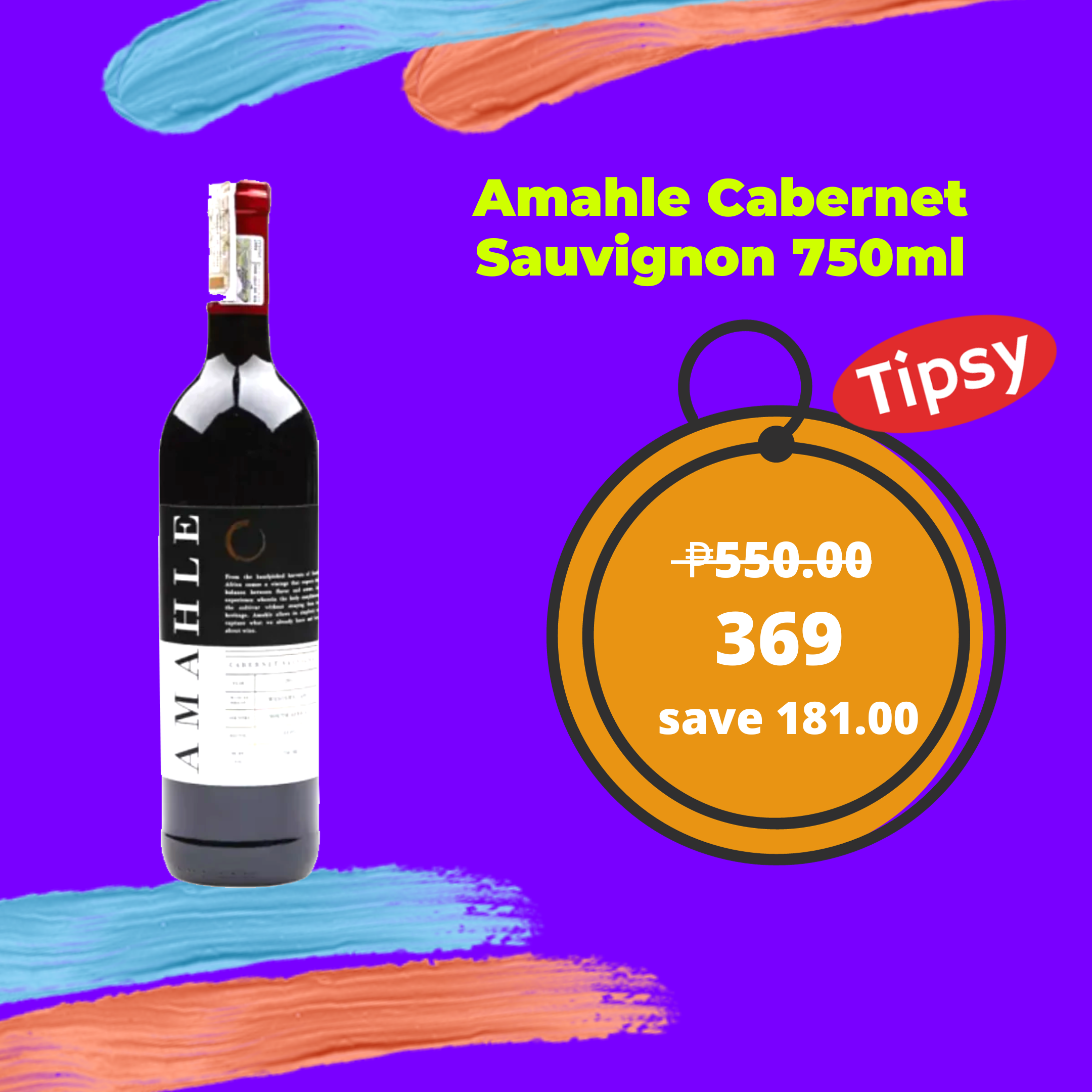 Amahle Cabernet Sauvignon 750ml