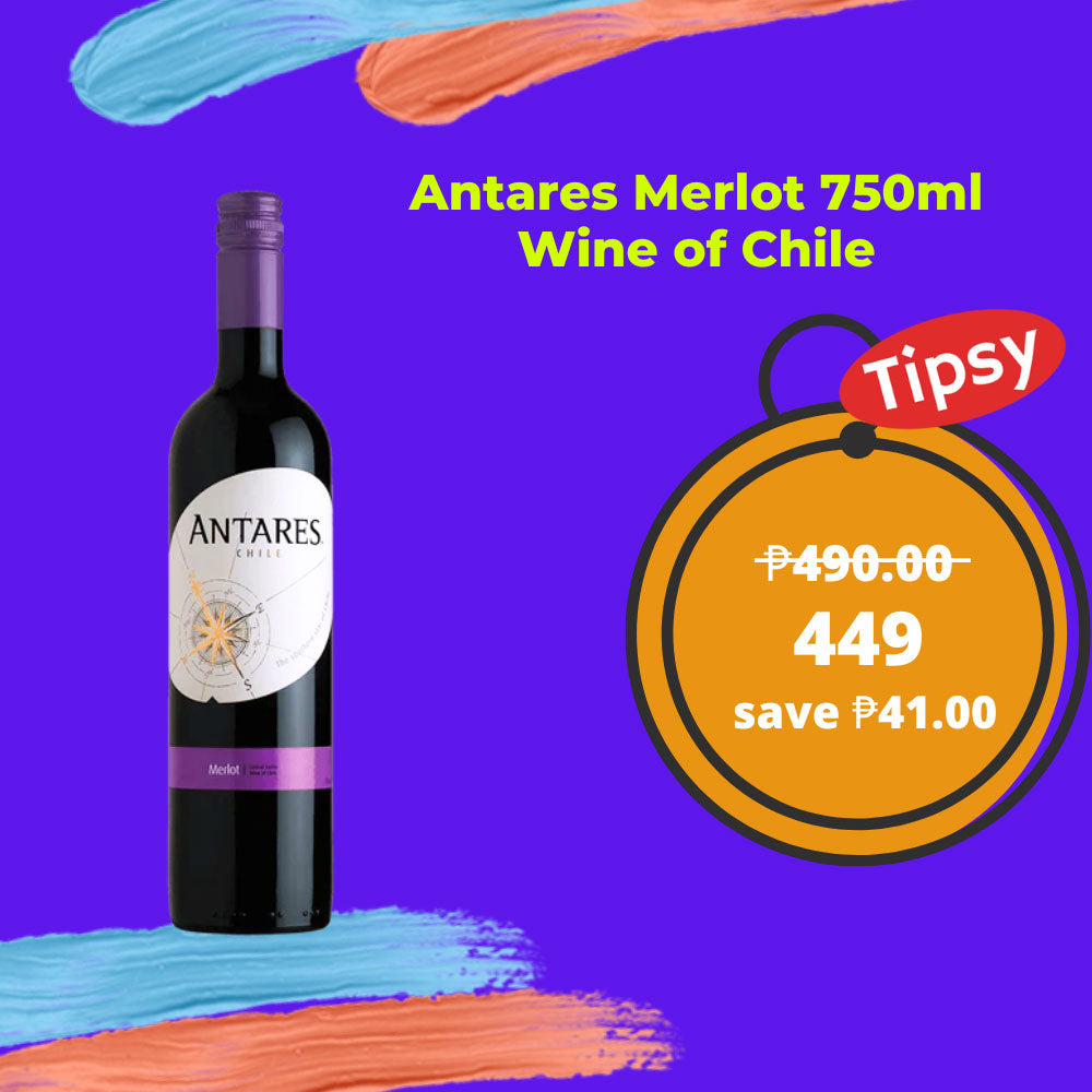 Antares Merlot 750ml Wine of Chile