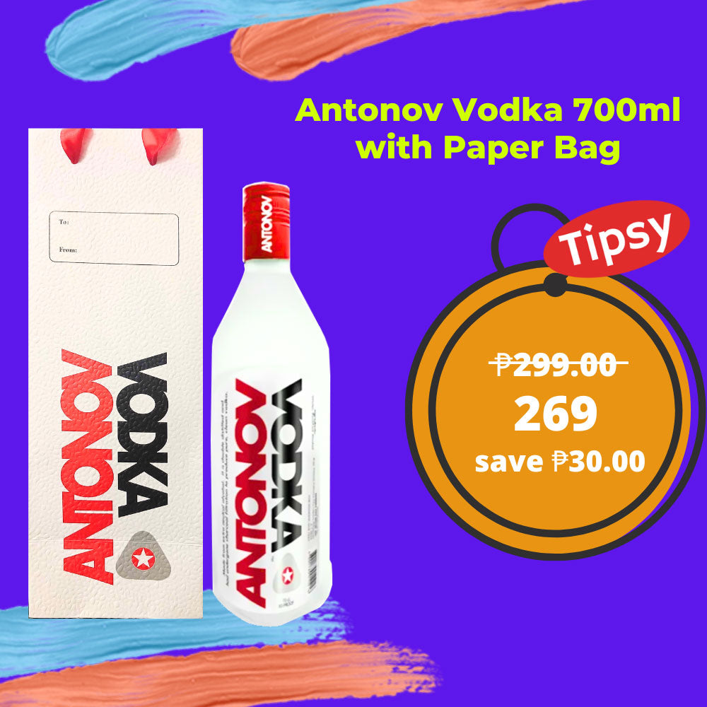 Antonov Vodka 700ml with Paper Bag