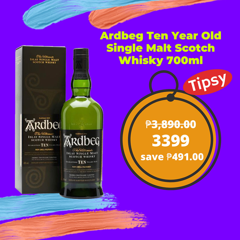 Ardbeg Ten Year Old Single Malt Scotch Whisky 700ml