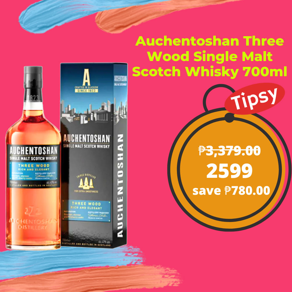 Auchentoshan Three Wood Single Malt Scotch Whisky 700ml