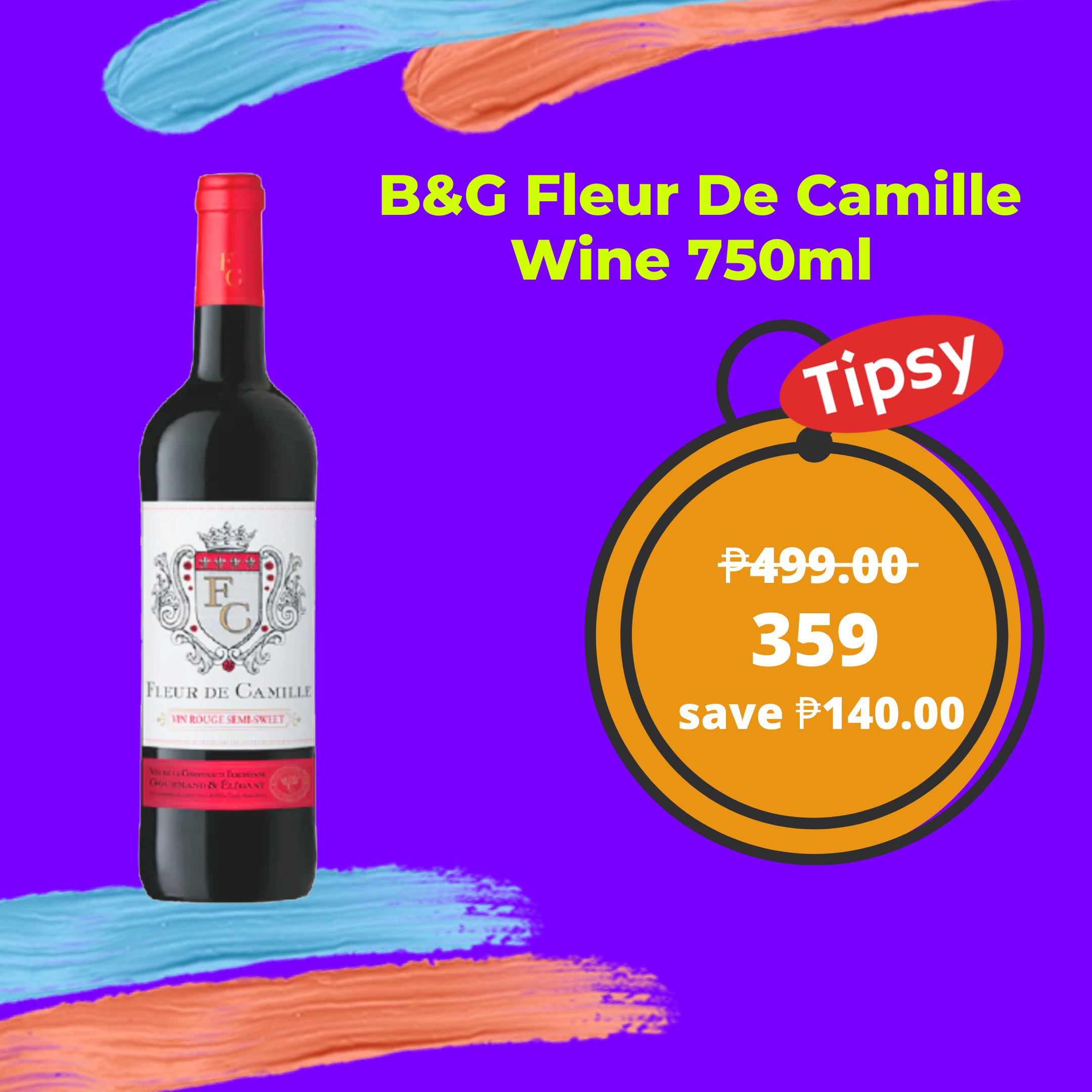 B&G Fleur De Camille Wine 750ml