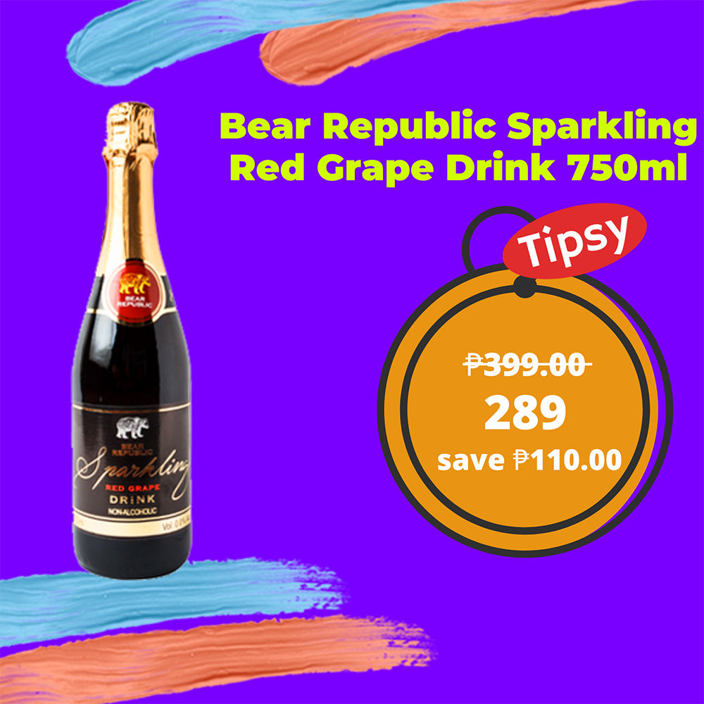 Bear Republic Sparkling Red Grape Drink 750ml