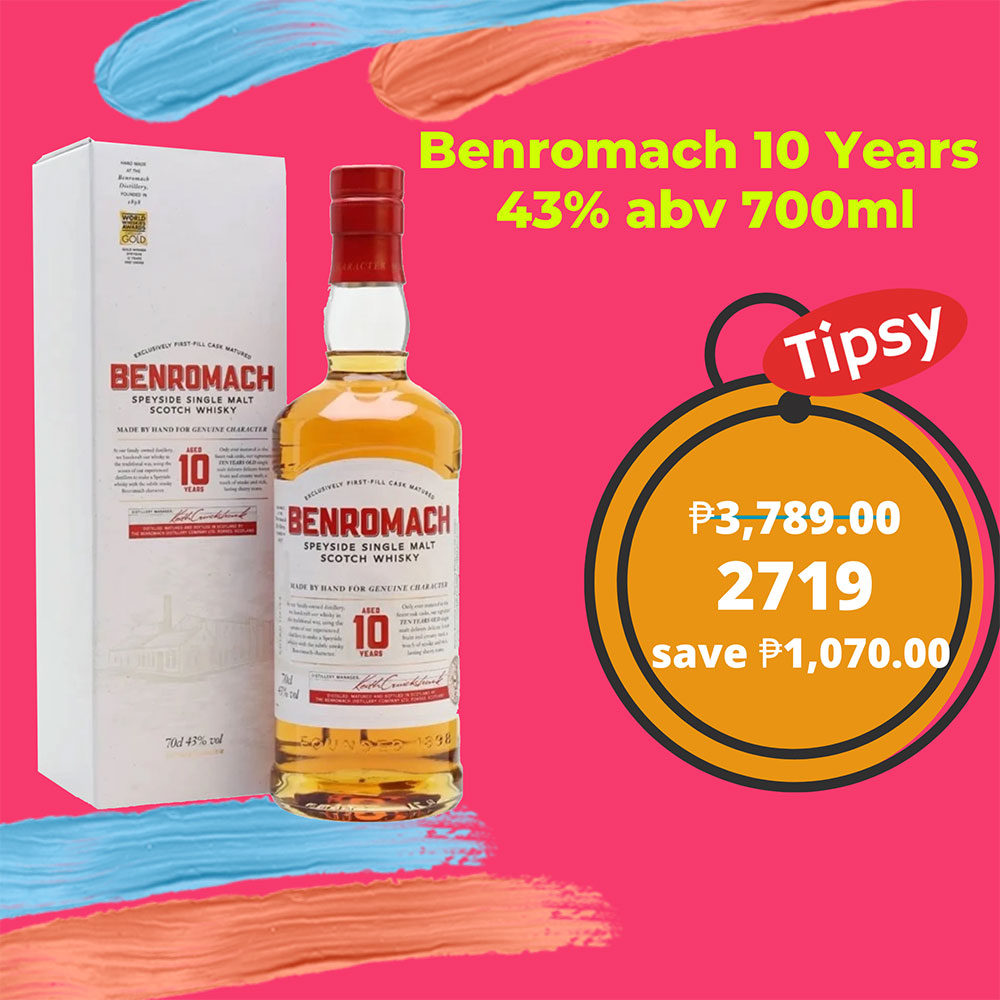 Benromach 10 Years  Old 43% abv 700ml