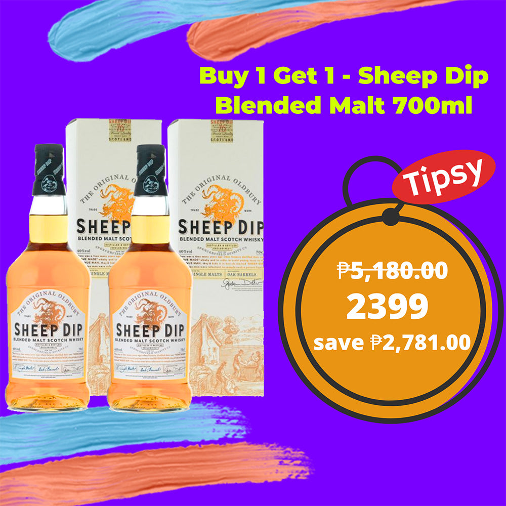 Buy 1 Get 1 - Sheep Dip Blended Malt 700ml