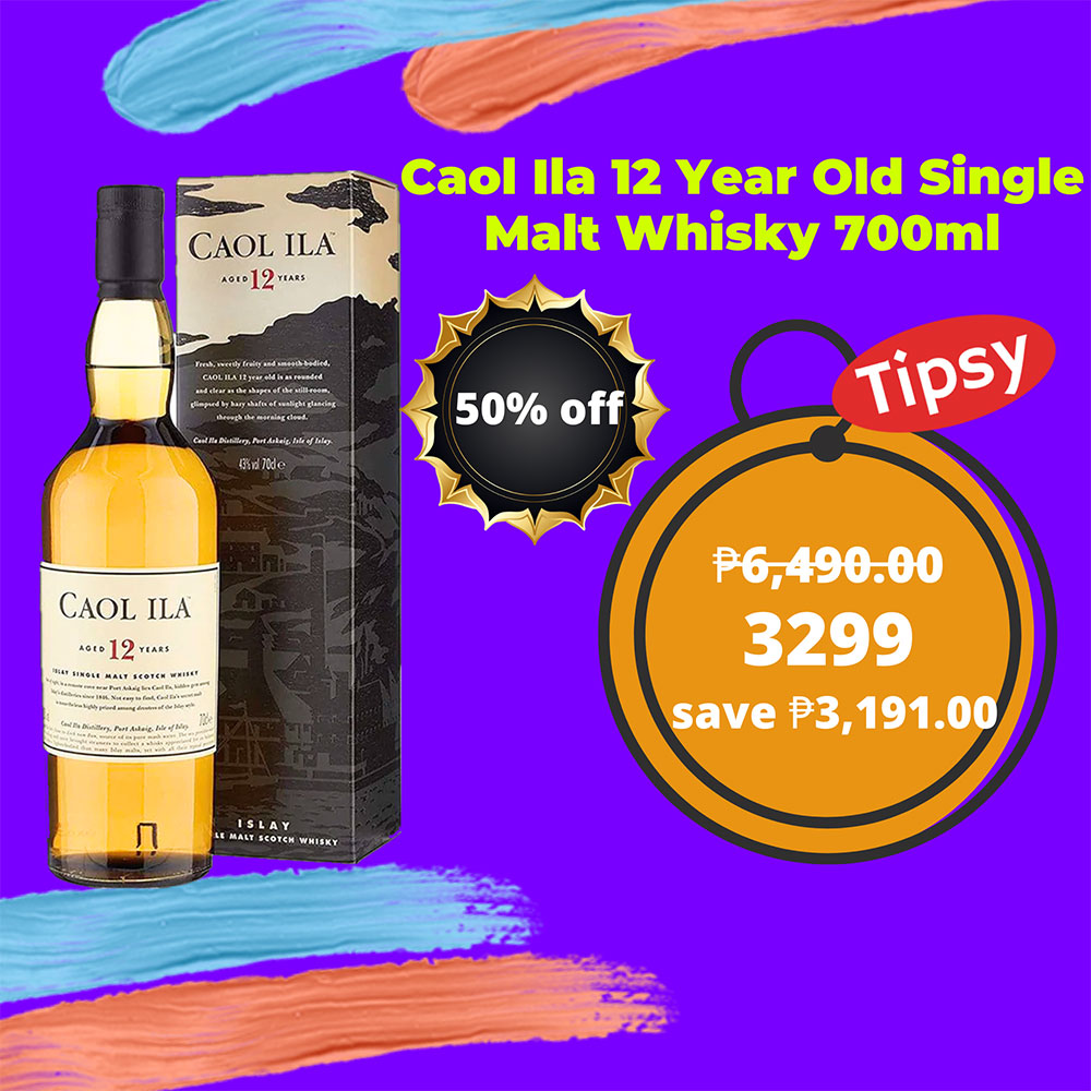 Caol Ila 12 Year Old Islay Single Malt 700ml