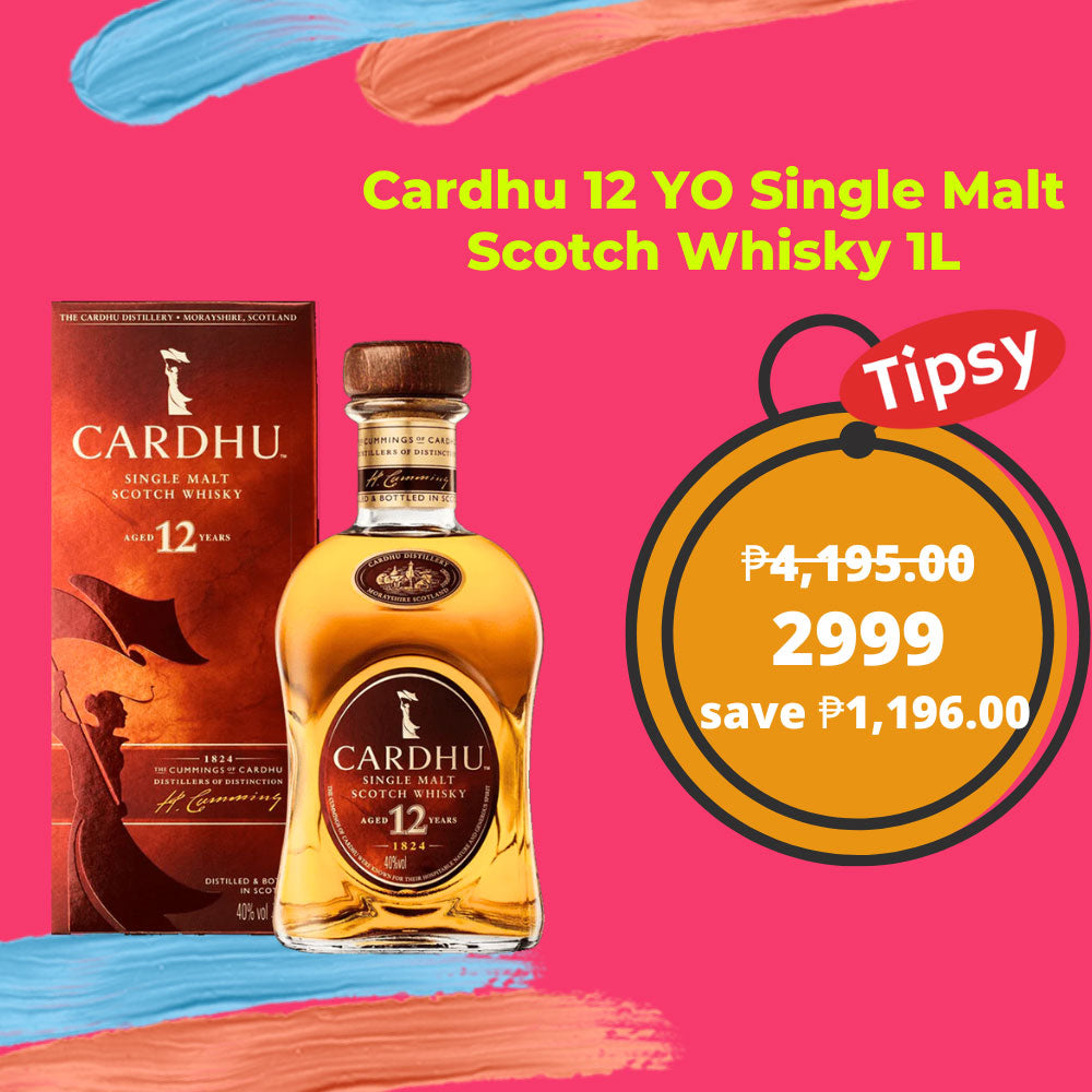 Cardhu 12 YO Single Malt Scotch Whisky 1L