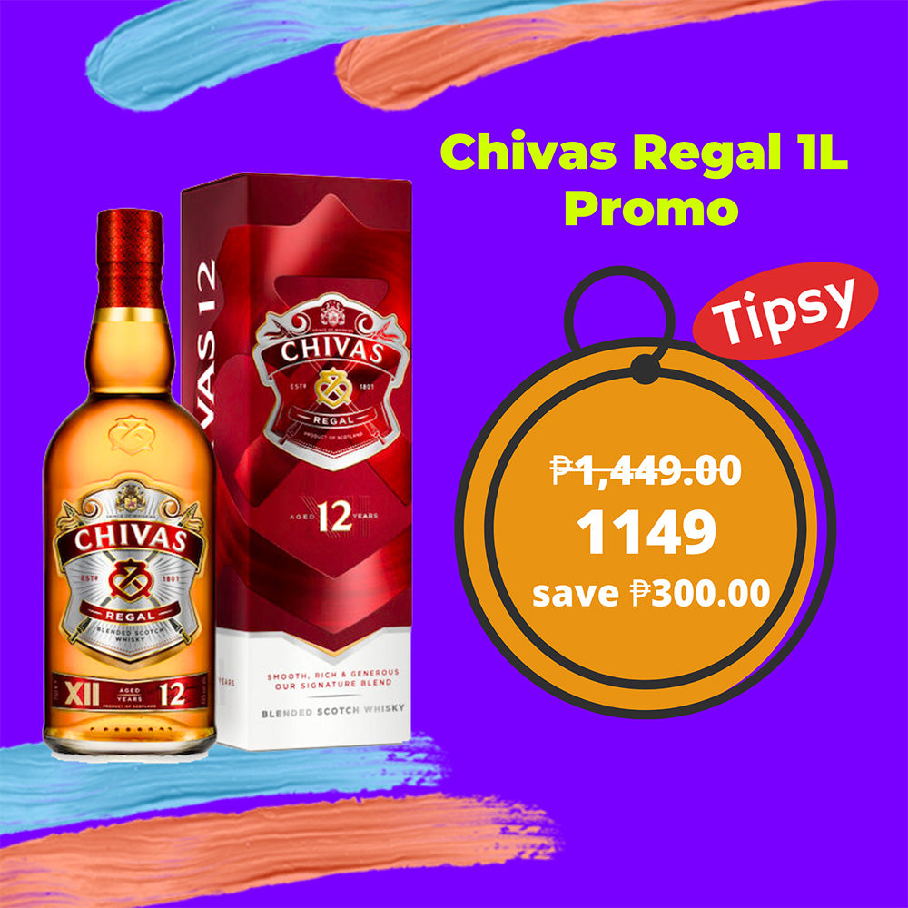 Chivas Regal 1L Promo