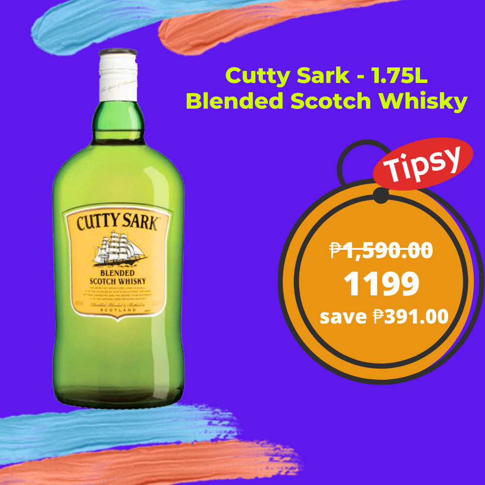 Cutty Sark - 1.75L Blended Scotch Whisky – Tipsy