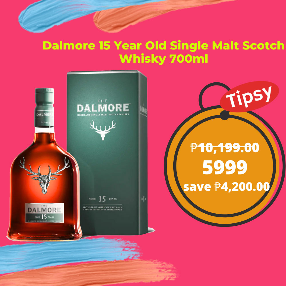 Dalmore 15 Year Old Single Malt Scotch Whisky 700ml