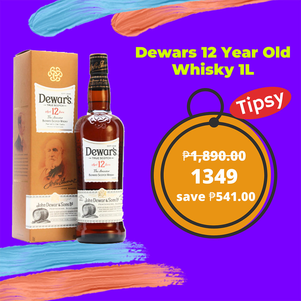 Dewars 12 Year Old Whisky 1L