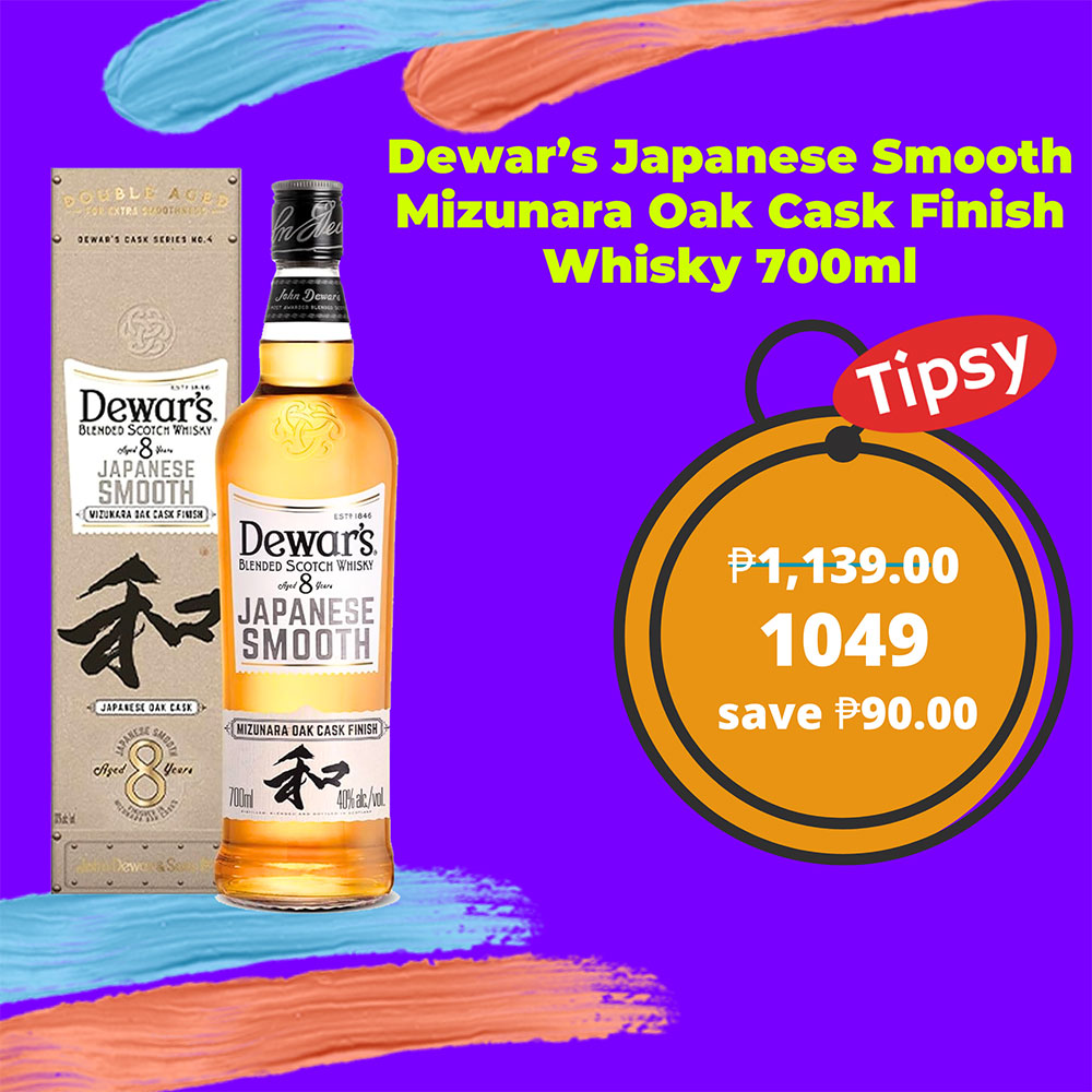 Dewar’s Japanese Smooth Mizunara Oak Cask Finish Whisky 700ml