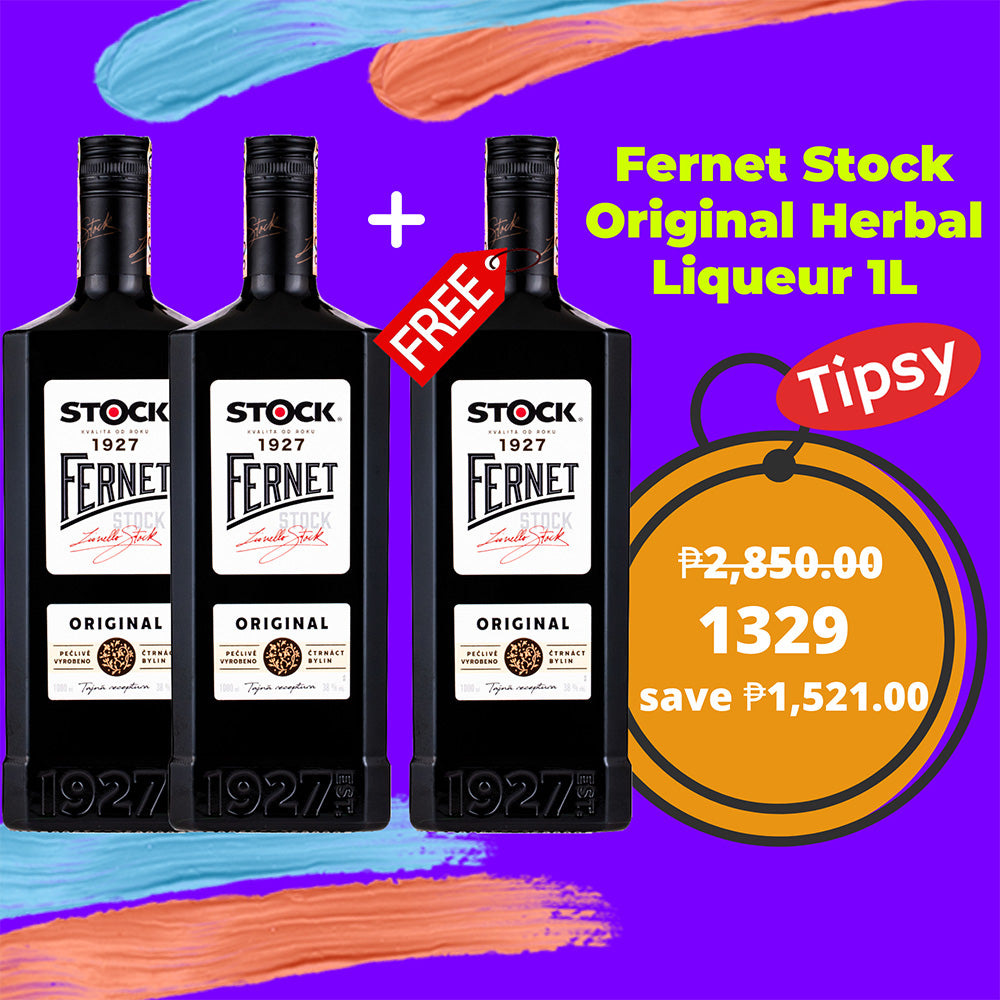 Fernet Stock Original Herbal Liqueur 1L