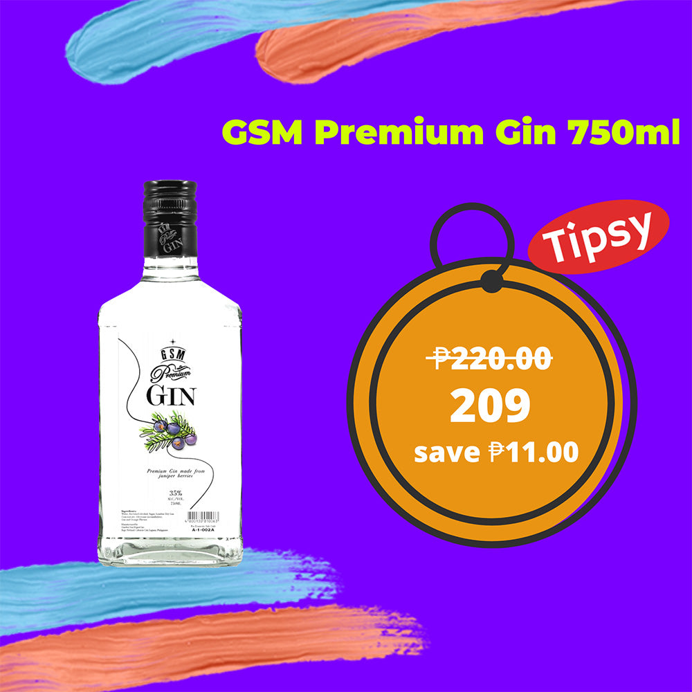 GSM Premium Gin 750ml