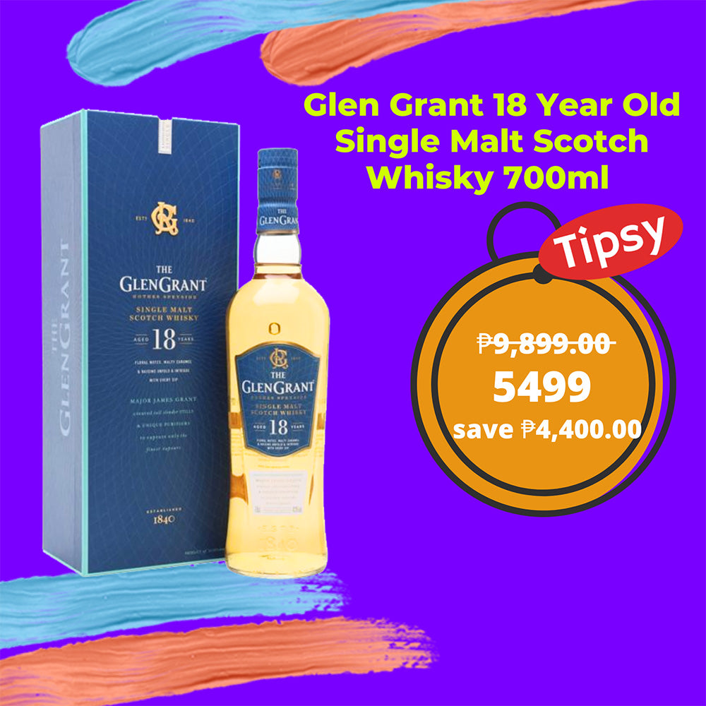 Glen Grant 18 Year Old Single Malt Scotch Whisky 700ml