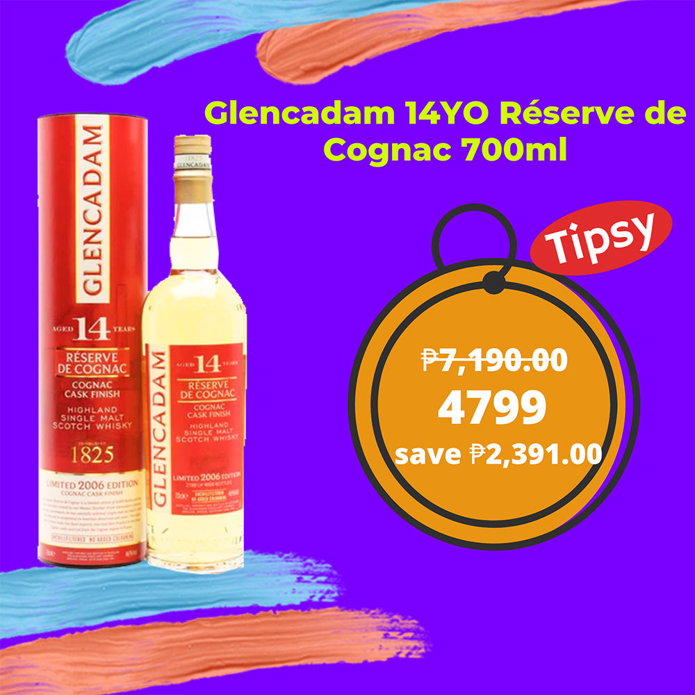 Glencadam 14YO Réserve de Cognac 700ml