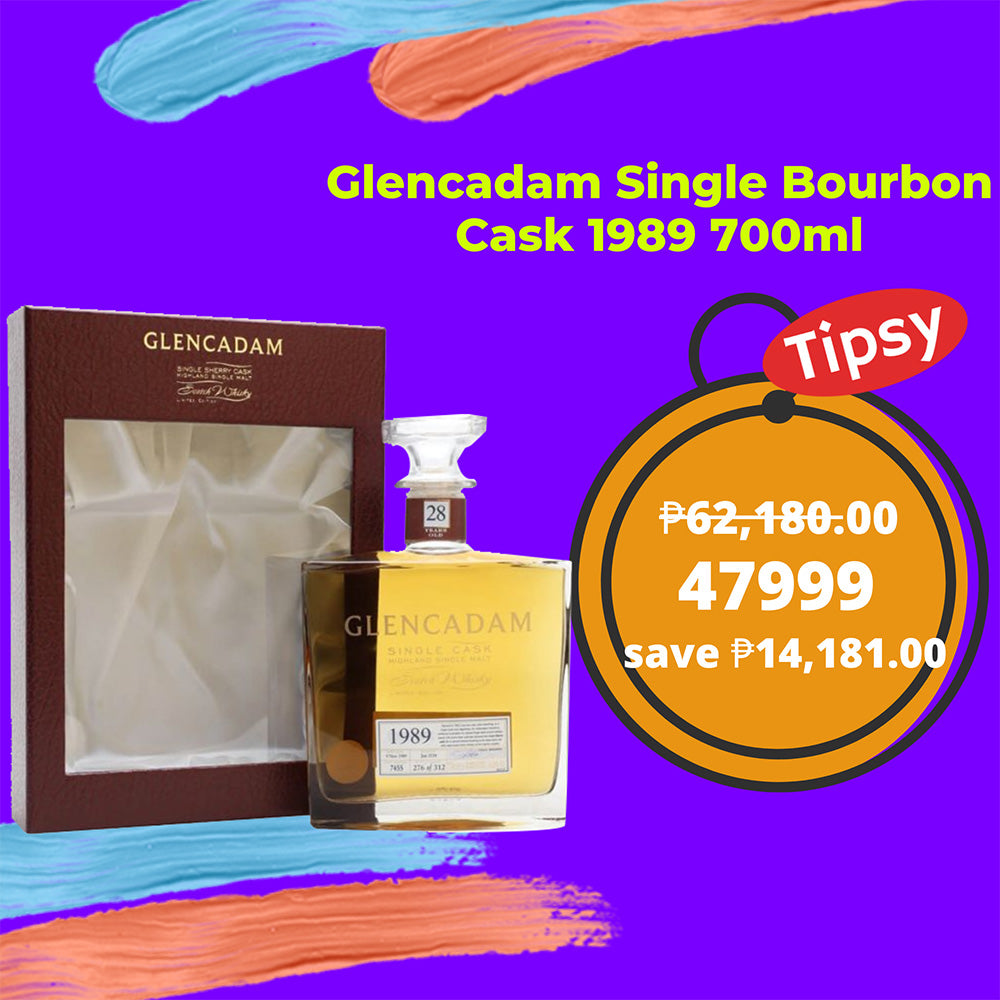 Glencadam Single Bourbon Cask 1989 700ml