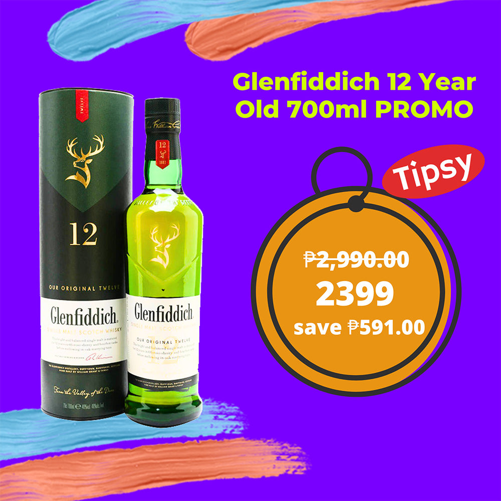 Glenfiddich 12 Year Old 700ml Promo