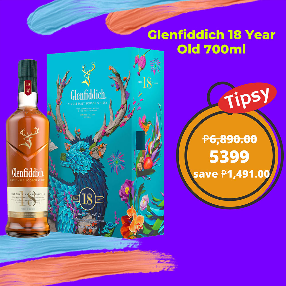 Glenfiddich 18 Year Old 700ml Promo