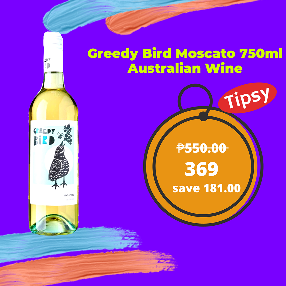 Greedy Bird Moscato 750ml Australian Wine