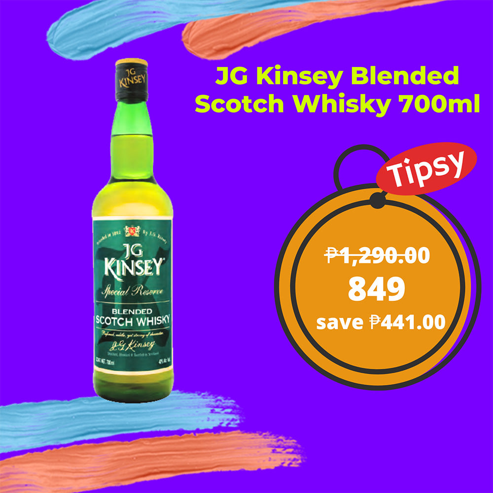 JG Kinsey Blended Scotch Whisky 700ml