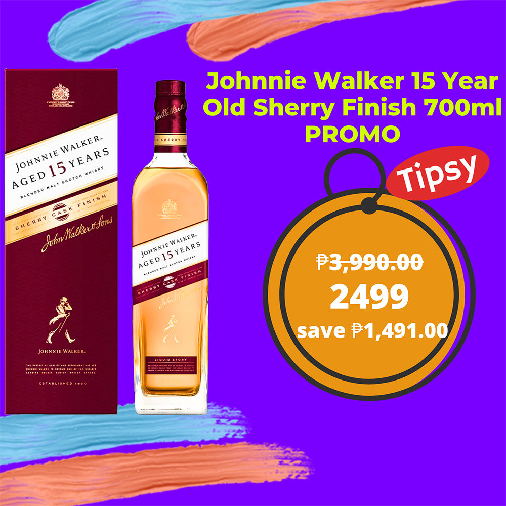 Johnnie Walker 15 Year Old Sherry Finish 700ml PROMO