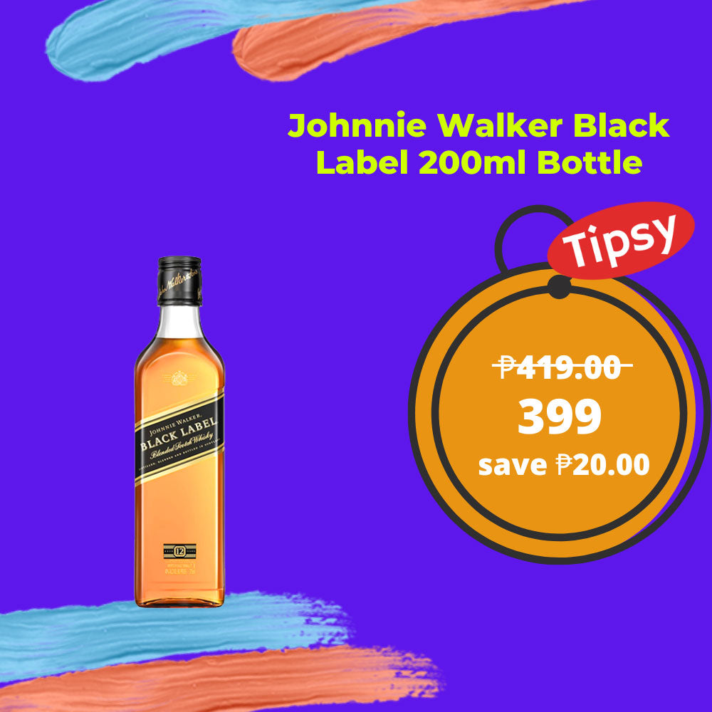 Johnnie Walker Black Label 200ml Bottle