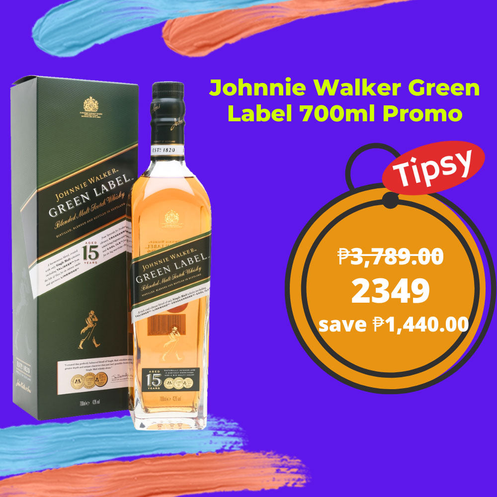 Johnnie Walker Green Label 700ml Promo