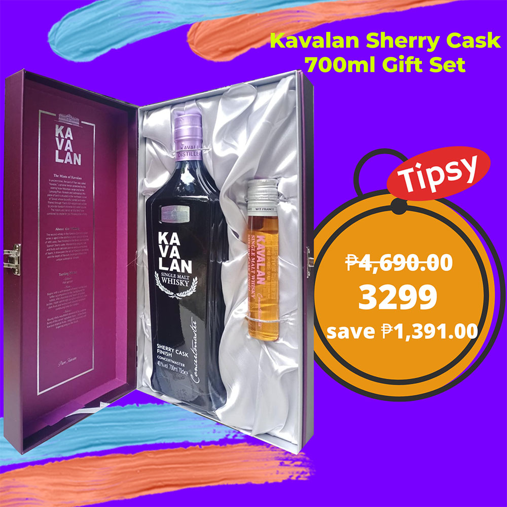 Kavalan Sherry Cask 700ml Gift Set