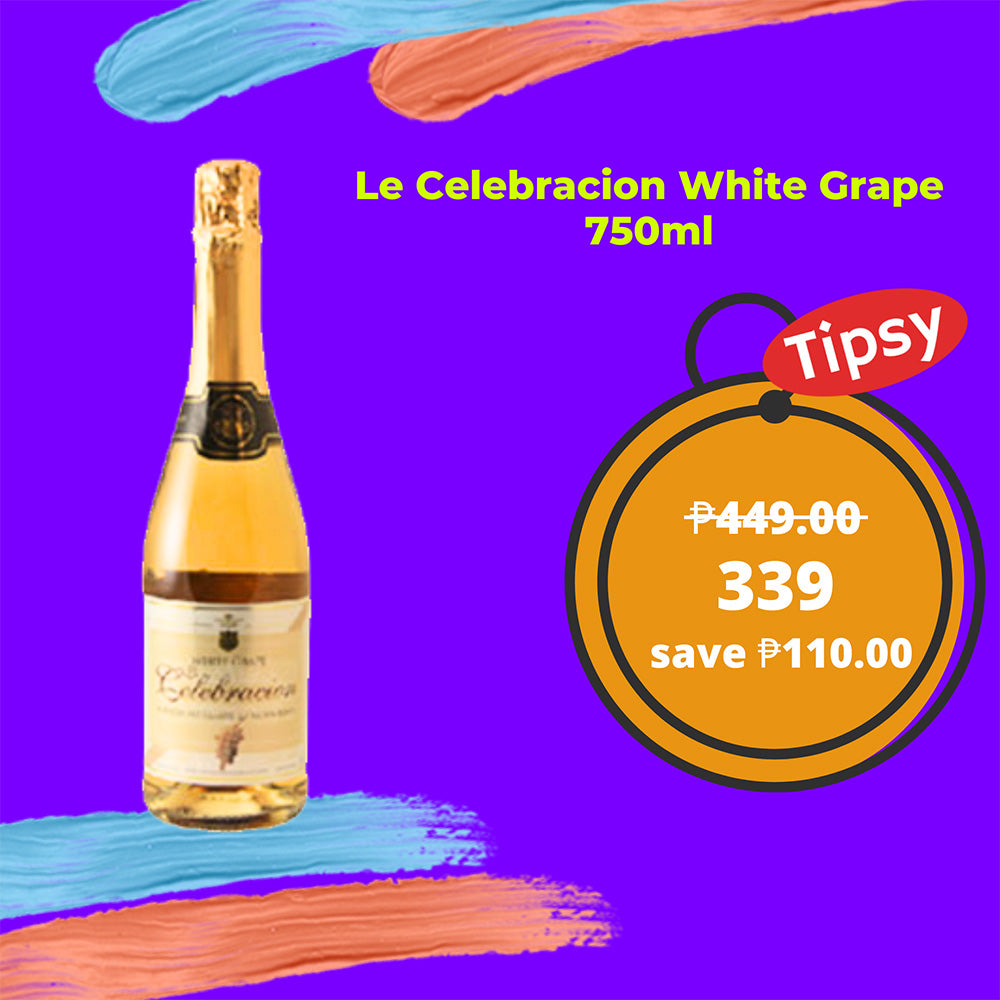 Le Celebracion White Grape Sparkling Juice 750ml