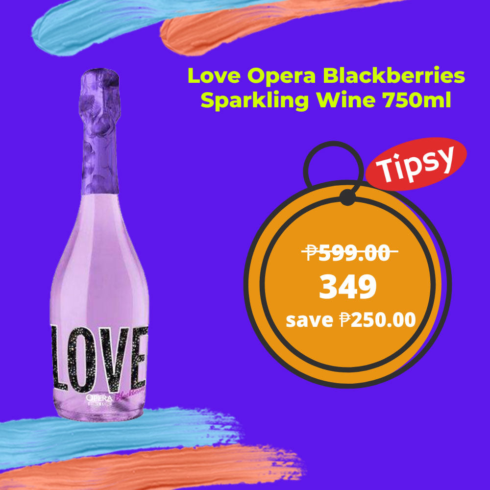 Love Opera Blackberries Sparkling Wine 750ml