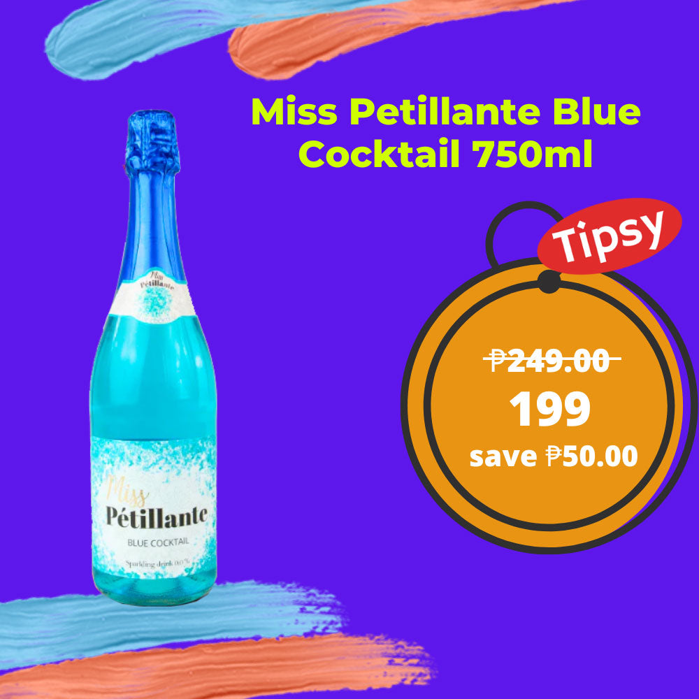 Miss Petillante Blue Cocktail 750ml