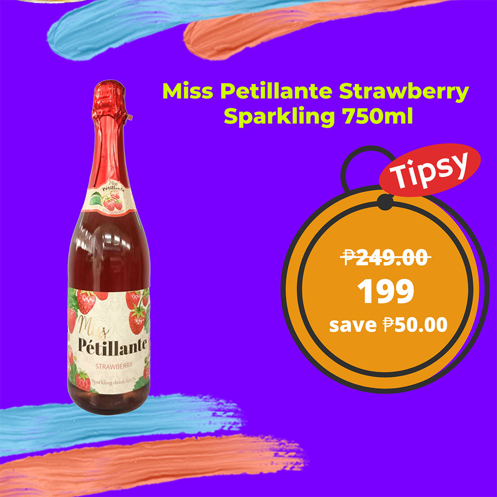 Miss Petillante Strawberry Sparkling 750ml