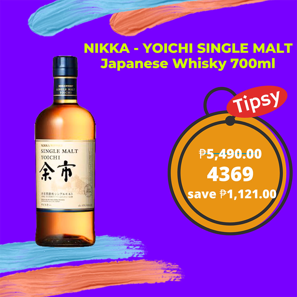 NIKKA - YOICHI SINGLE MALT Japanese Whisky 700ml