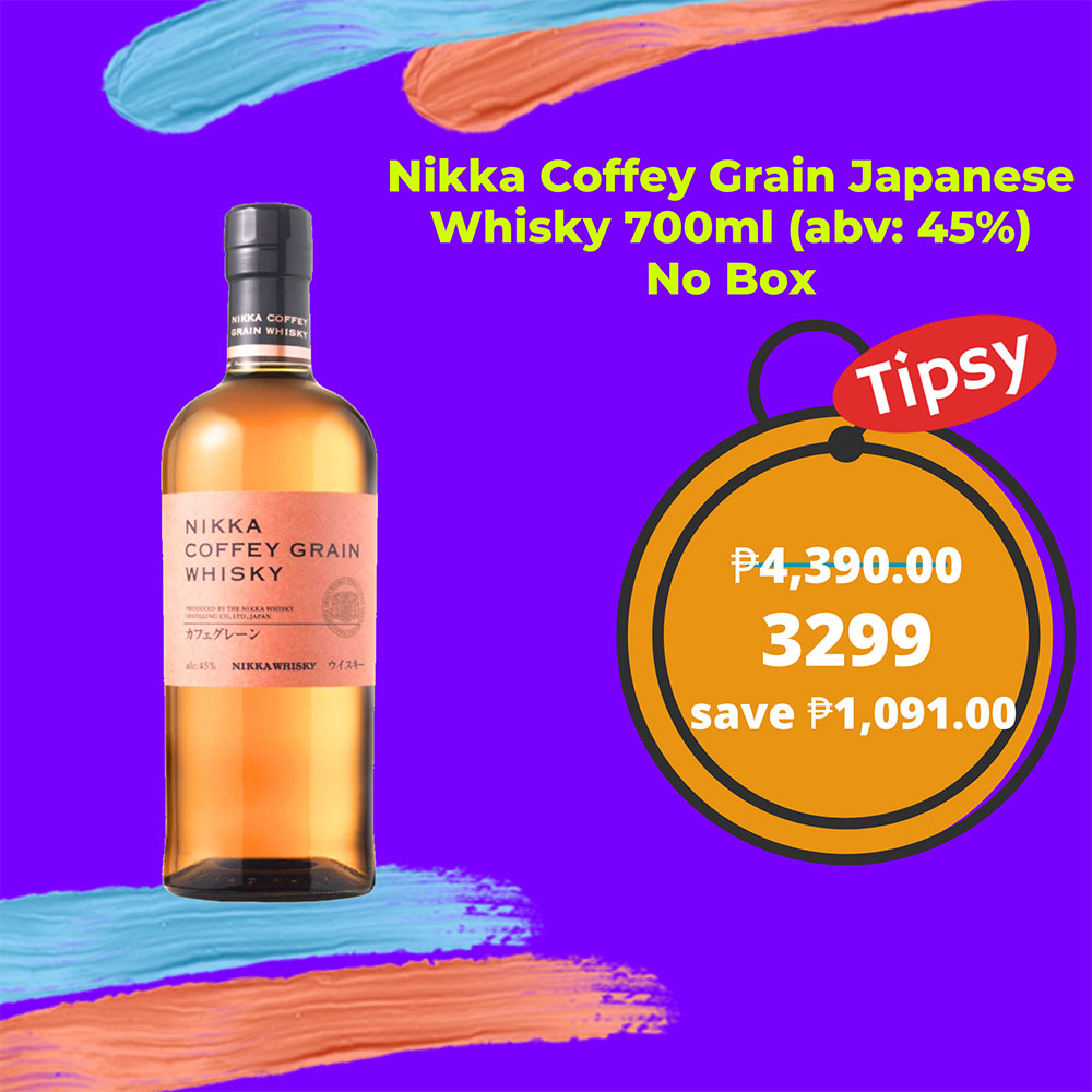 Nikka Coffey Grain Japanese Whisky 700ml (abv: 45%) No Box