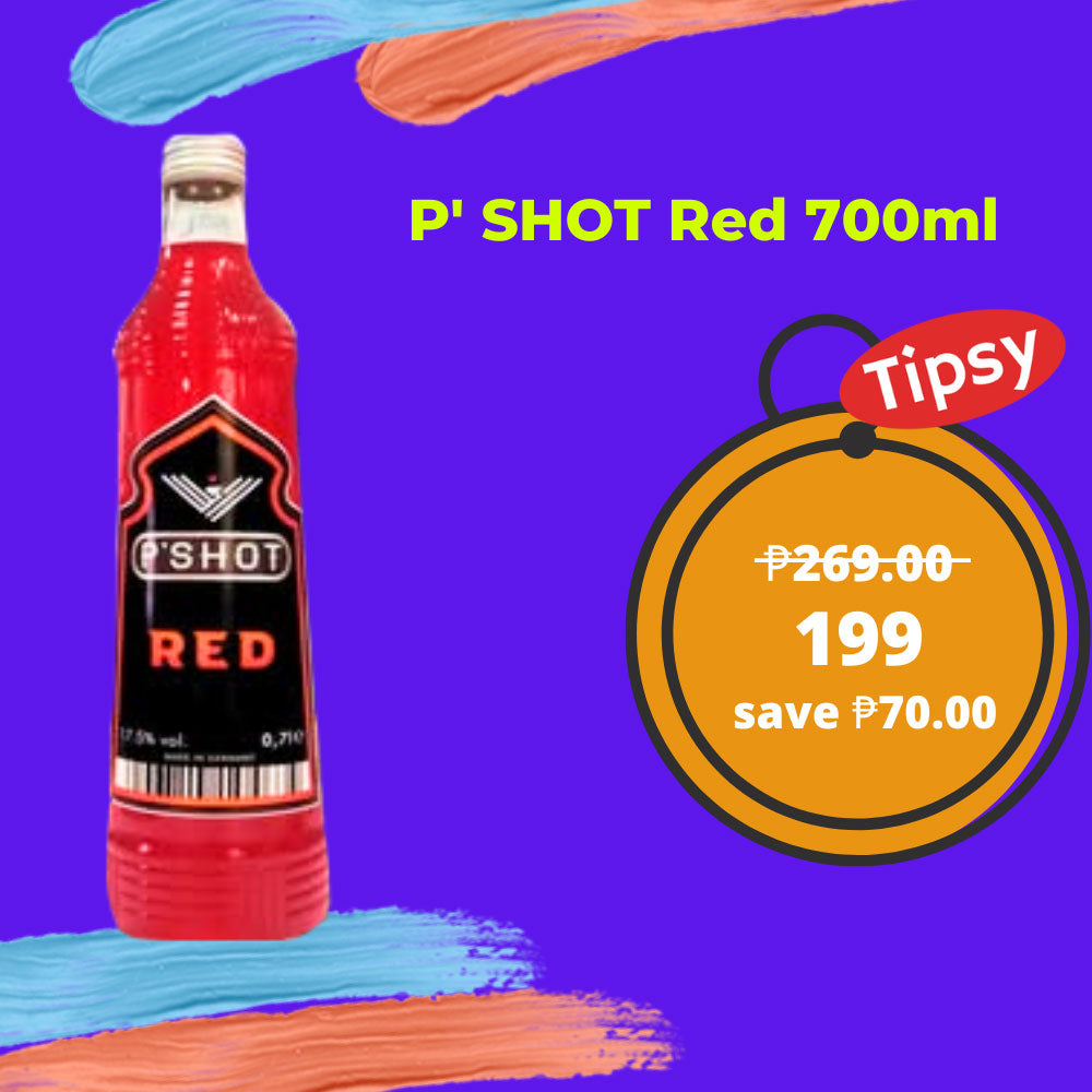 P' SHOT Red 700ml