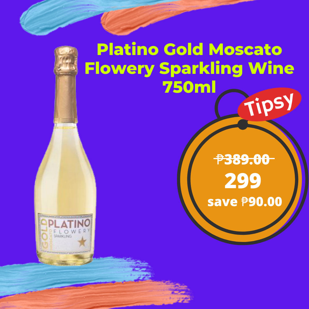 Platino Gold Moscato Flowery Sparkling Wine 750ml