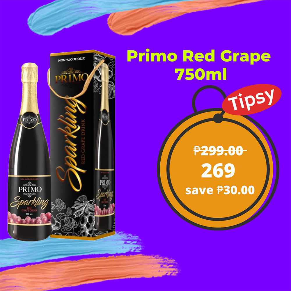 Primo Sparkling Red Grape 750ml