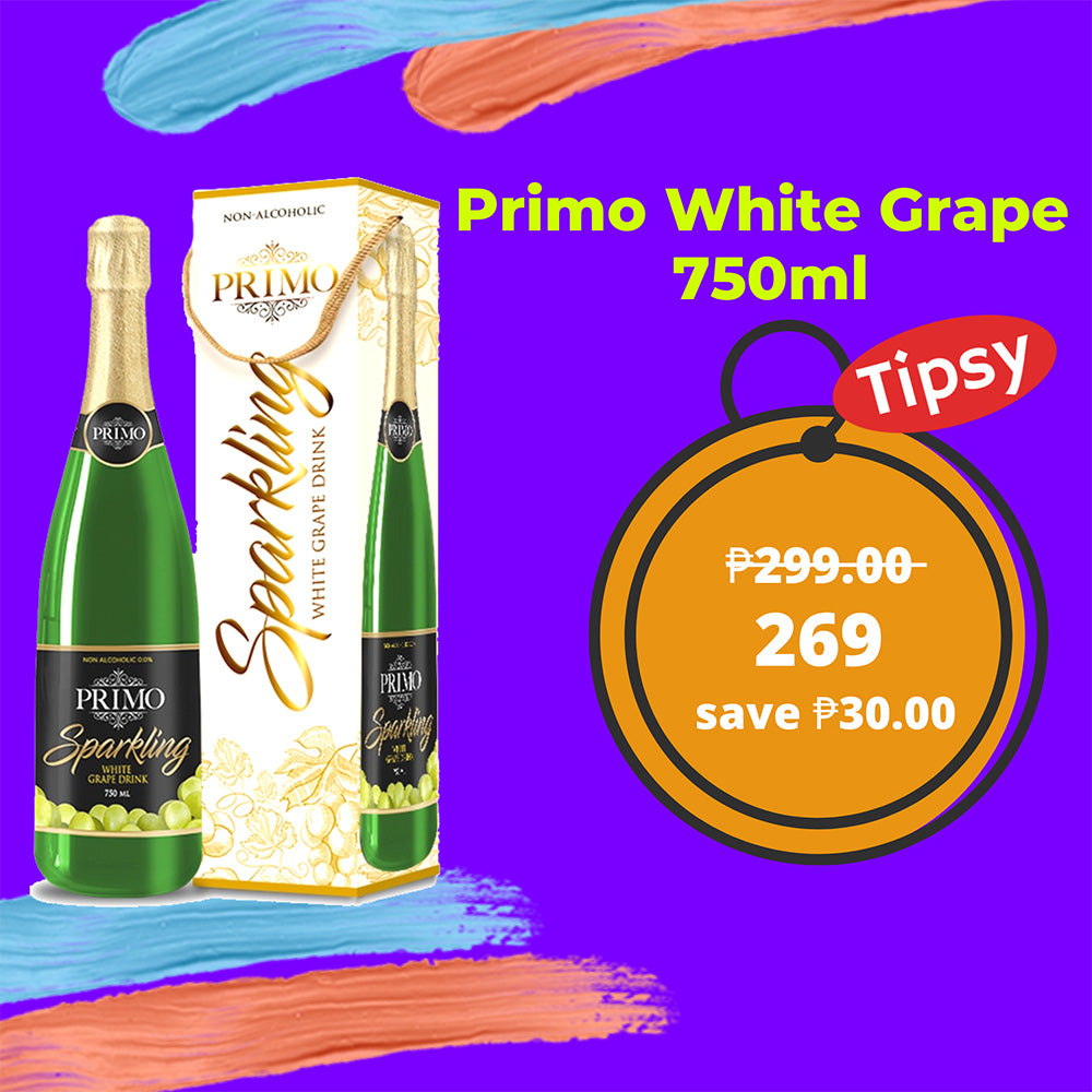 Primo Sparkling White Grape (Non Alcoholic) 750ml