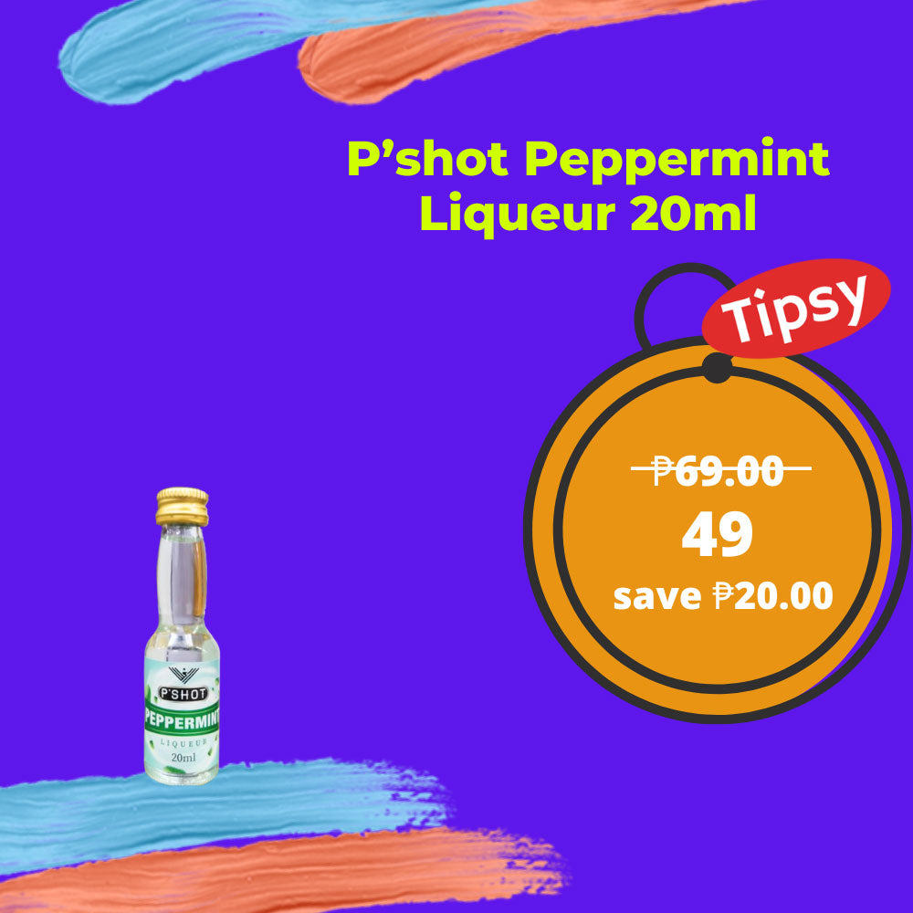 P’shot Peppermint Liqueur 20ml